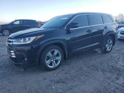 Salvage cars for sale at Wayland, MI auction: 2019 Toyota Highlander Limited