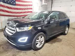 Vehiculos salvage en venta de Copart Lyman, ME: 2016 Ford Edge SEL