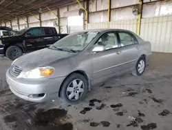 Salvage cars for sale at Phoenix, AZ auction: 2005 Toyota Corolla CE