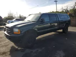 Salvage cars for sale at San Martin, CA auction: 2001 Ford F250 Super Duty