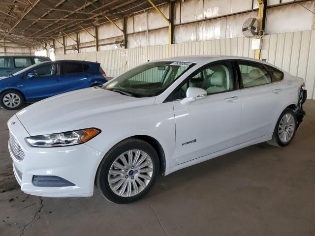 2013 Ford Fusion SE Hybrid