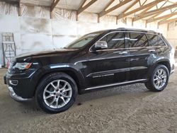 Jeep salvage cars for sale: 2014 Jeep Grand Cherokee Summit