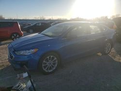 Salvage cars for sale at Kansas City, KS auction: 2019 Ford Fusion SE