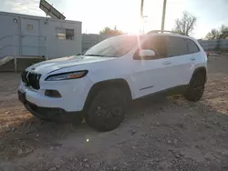 Jeep Cherokee Latitude salvage cars for sale: 2018 Jeep Cherokee Latitude