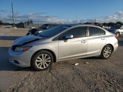 2012 Honda Civic EX en venta en Homestead, FL