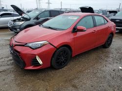 Salvage cars for sale at Elgin, IL auction: 2018 Toyota Corolla L