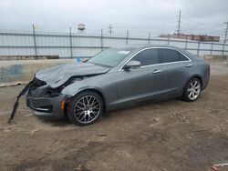 Salvage cars for sale at Chicago Heights, IL auction: 2016 Cadillac ATS Luxury