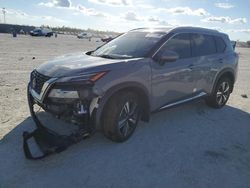 Salvage cars for sale at Arcadia, FL auction: 2022 Nissan Rogue SL