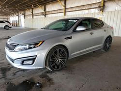 KIA salvage cars for sale: 2015 KIA Optima LX