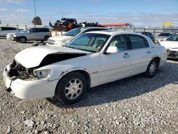 Lincoln salvage cars for sale: 2001 Lincoln Town Car Signature