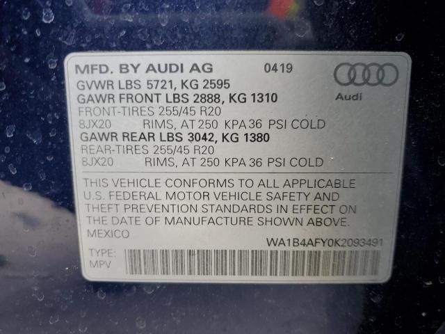 2019 Audi SQ5 Premium Plus