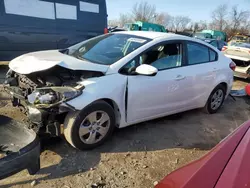 2016 KIA Forte LX en venta en Baltimore, MD