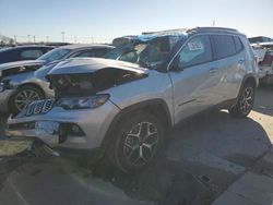 Jeep Compass salvage cars for sale: 2025 Jeep Compass Limited