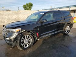 Salvage cars for sale at Colton, CA auction: 2022 Ford Explorer Limited