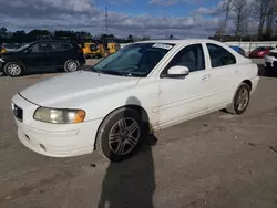 Salvage cars for sale at Dunn, NC auction: 2007 Volvo S60 2.5T