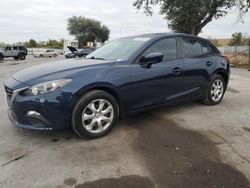 Salvage cars for sale at Orlando, FL auction: 2016 Mazda 3 Sport