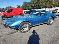 Chevrolet Corvette salvage cars for sale: 1973 Chevrolet Corvette