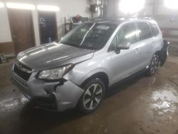 Salvage cars for sale from Copart Pekin, IL: 2017 Subaru Forester 2.5I Premium