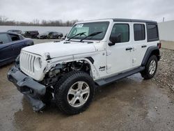 Salvage cars for sale from Copart Louisville, KY: 2021 Jeep Wrangler Unlimited Sport