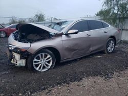 Chevrolet Malibu Vehiculos salvage en venta: 2018 Chevrolet Malibu LT