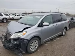 Vehiculos salvage en venta de Copart Indianapolis, IN: 2015 Toyota Sienna XLE