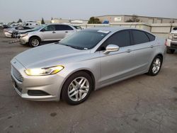 Salvage cars for sale at Bakersfield, CA auction: 2016 Ford Fusion SE