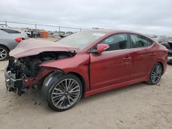 Hyundai Elantra Sport salvage cars for sale: 2018 Hyundai Elantra Sport