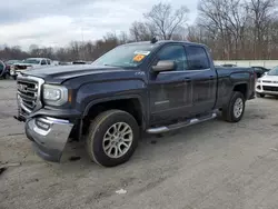 Salvage cars for sale at Ellwood City, PA auction: 2016 GMC Sierra K1500 SLE