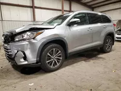 2019 Toyota Highlander SE en venta en Pennsburg, PA