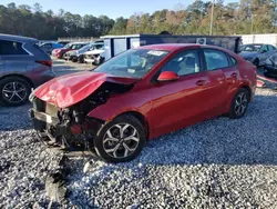 Salvage cars for sale at Ellenwood, GA auction: 2021 KIA Forte FE