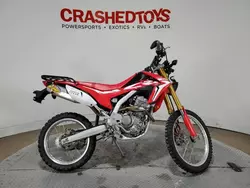 Honda salvage cars for sale: 2018 Honda CRF250 L