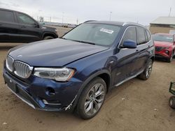 2017 BMW X3 XDRIVE35I en venta en Brighton, CO