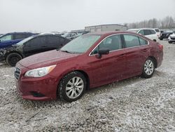 Vehiculos salvage en venta de Copart Wayland, MI: 2017 Subaru Legacy 2.5I