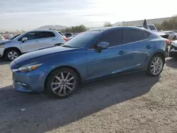 Salvage cars for sale at Las Vegas, NV auction: 2017 Mazda 3 Grand Touring