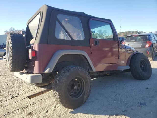 2003 Jeep Wrangler / TJ Sahara