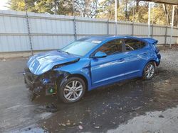 Salvage cars for sale at Austell, GA auction: 2017 Hyundai Elantra SE