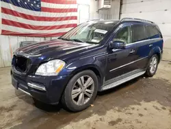 Salvage cars for sale from Copart Lyman, ME: 2012 Mercedes-Benz GL 450 4matic