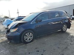 Salvage cars for sale at Jacksonville, FL auction: 2014 Honda Odyssey EX