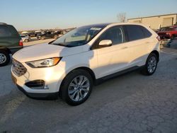 2019 Ford Edge Titanium en venta en Kansas City, KS