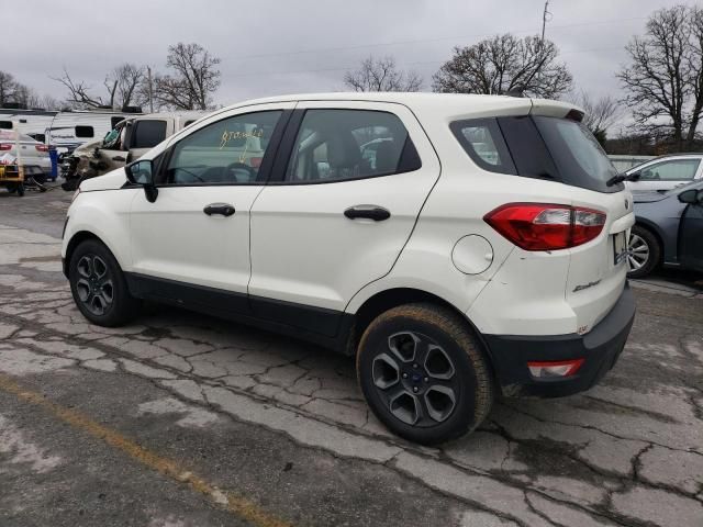 2020 Ford Ecosport S