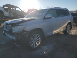 Salvage cars for sale at Assonet, MA auction: 2009 Toyota Highlander Hybrid Limited