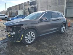 Salvage cars for sale from Copart Fredericksburg, VA: 2019 Infiniti QX50 Essential