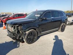 Salvage cars for sale at Grand Prairie, TX auction: 2021 KIA Telluride SX