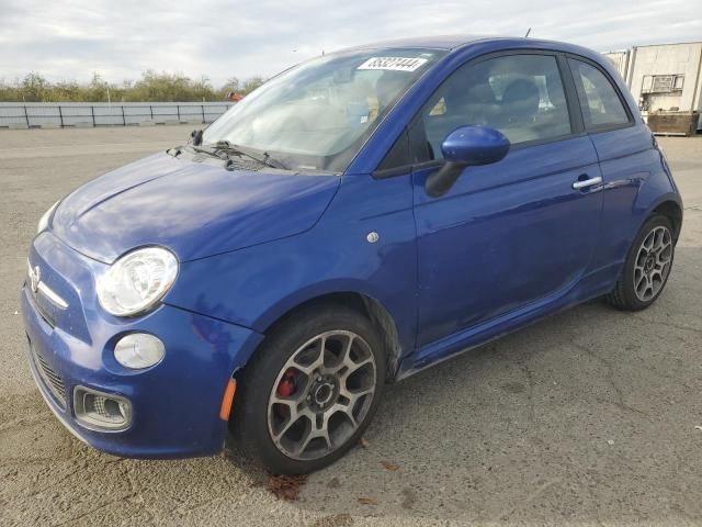 2012 Fiat 500 Sport