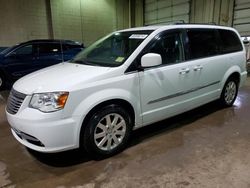 Salvage cars for sale at Woodhaven, MI auction: 2016 Chrysler Town & Country Touring