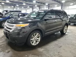 Ford Explorer xlt salvage cars for sale: 2015 Ford Explorer XLT