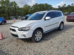 Salvage cars for sale at Houston, TX auction: 2011 Mitsubishi Outlander SE