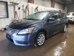 Salvage cars for sale at Elgin, IL auction: 2014 Nissan Sentra S