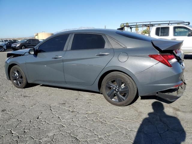 2023 Hyundai Elantra Blue