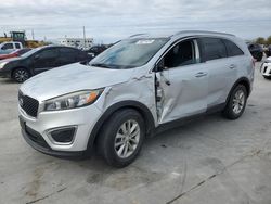 Salvage cars for sale from Copart Grand Prairie, TX: 2016 KIA Sorento LX